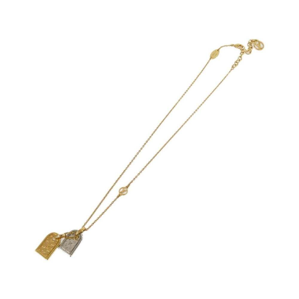 LOUIS VUITTON Gold Necklace - Picture 2 of 5